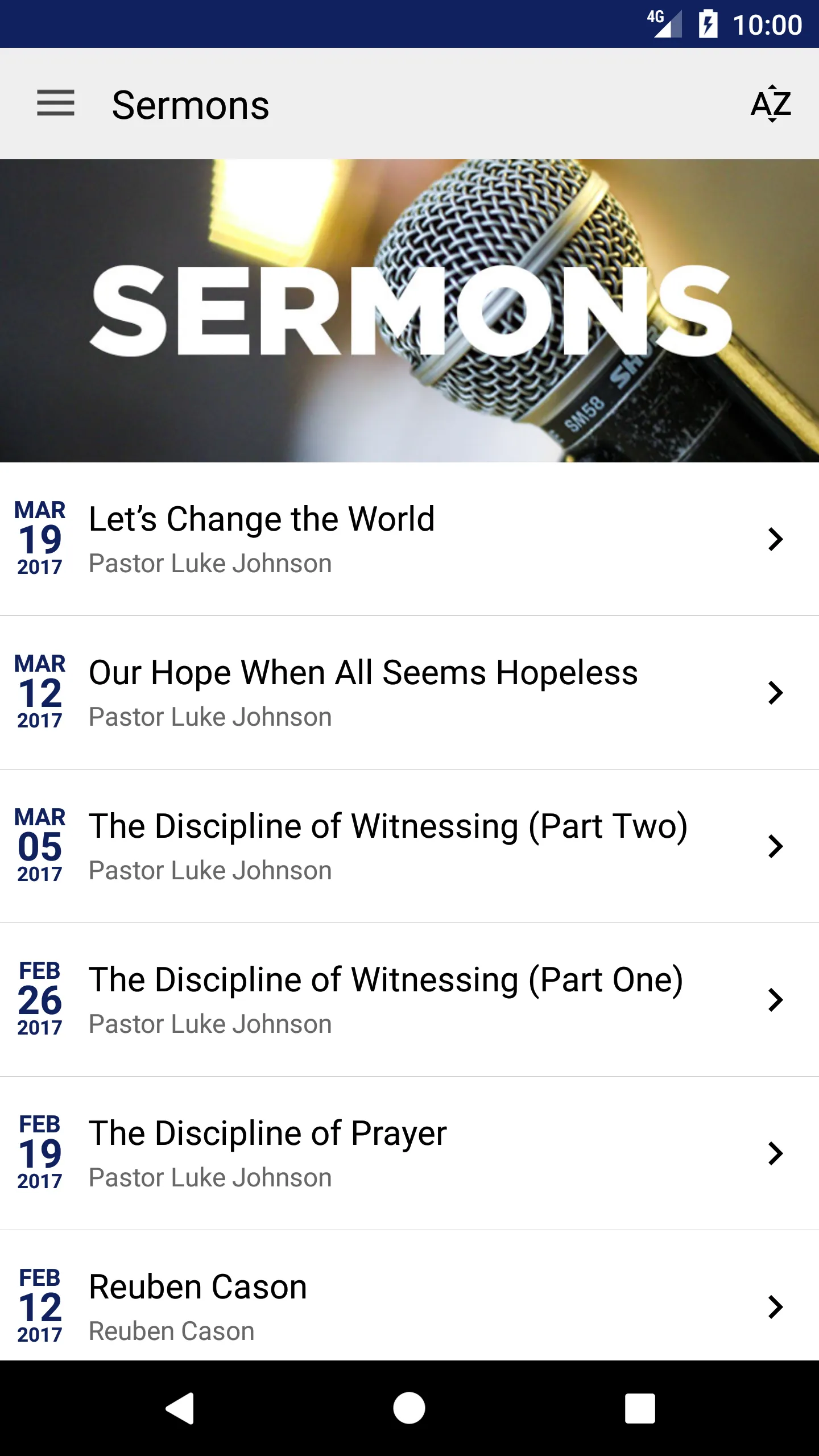 Highland Drive FWB Church | Indus Appstore | Screenshot