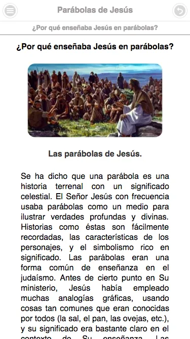 Parábolas de Jesús | Indus Appstore | Screenshot