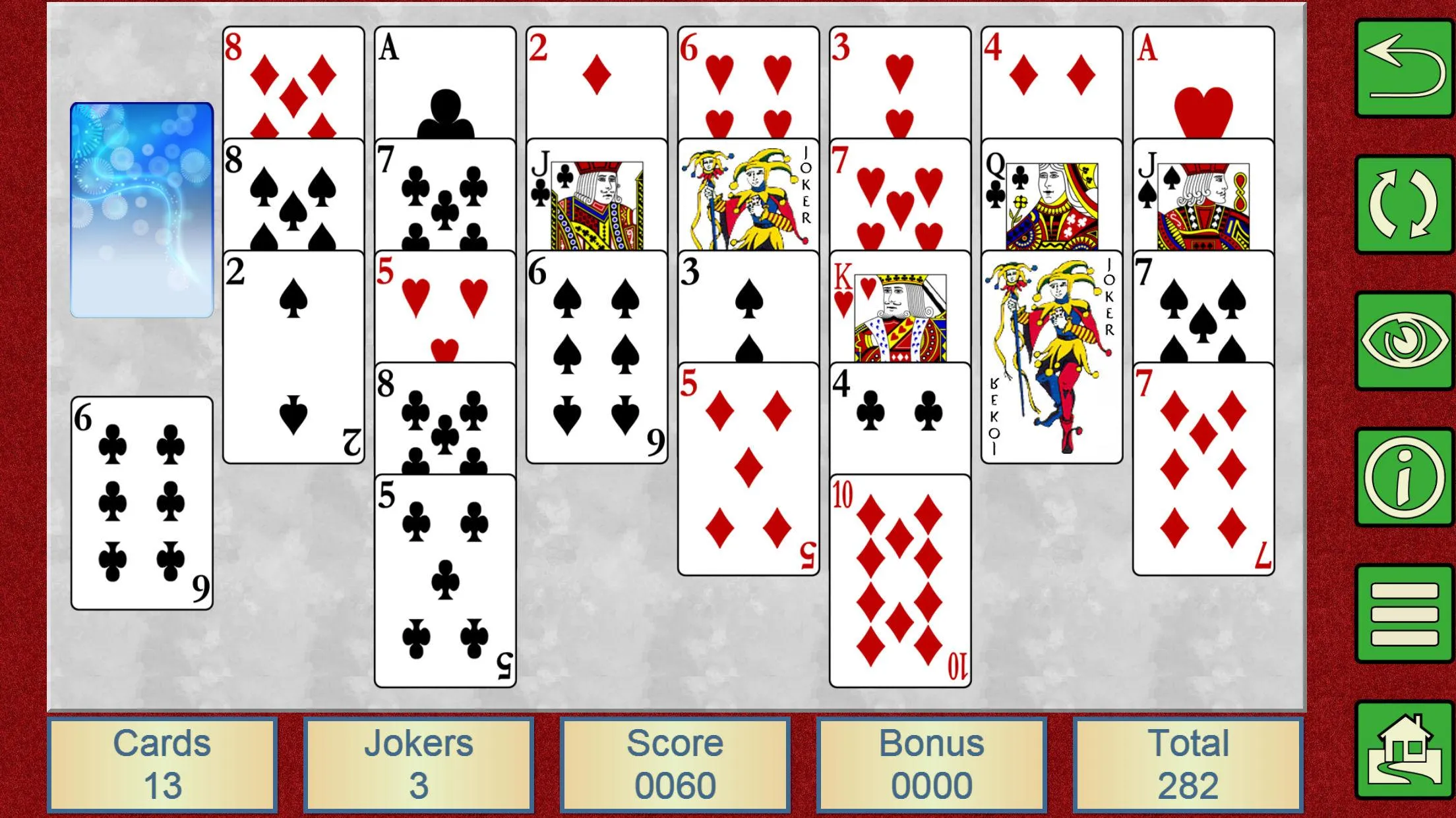 HomeRun V+ - card solitaire | Indus Appstore | Screenshot