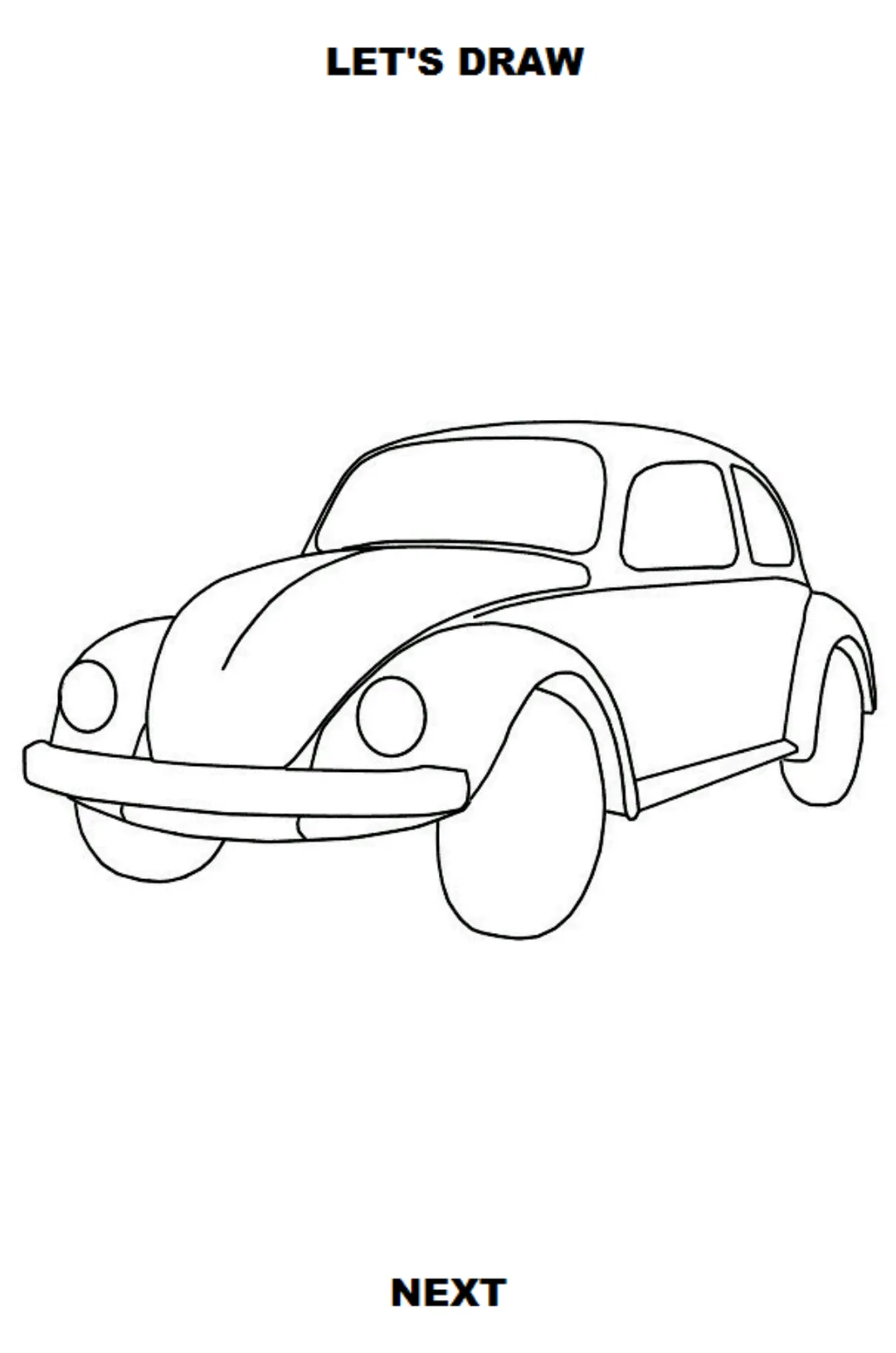 Draw Cars: Classic | Indus Appstore | Screenshot