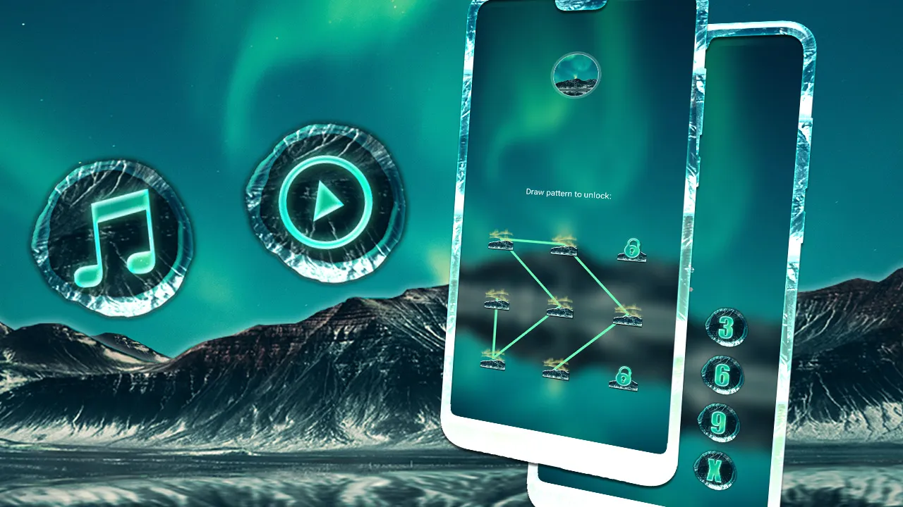 Aurora Lights Theme | Indus Appstore | Screenshot