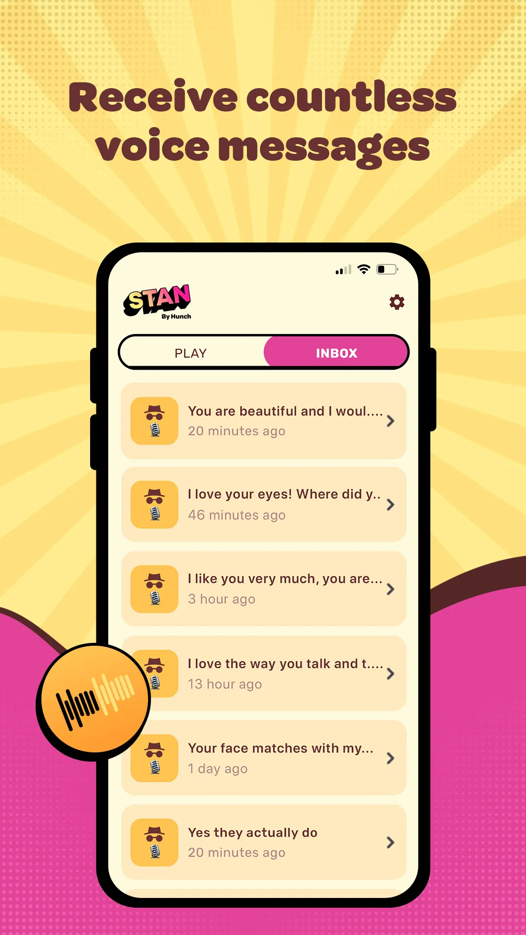 Stan: Anonymous Chat & Confess | Indus Appstore | Screenshot