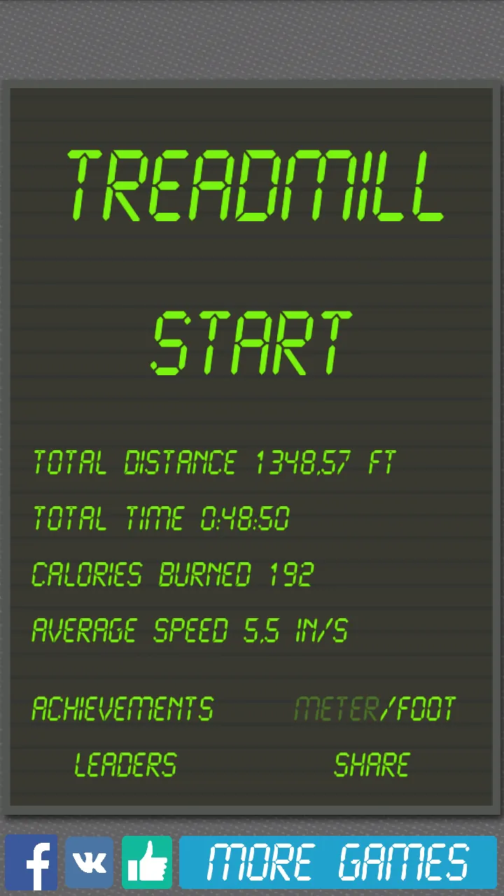 Treadmill simulator | Indus Appstore | Screenshot