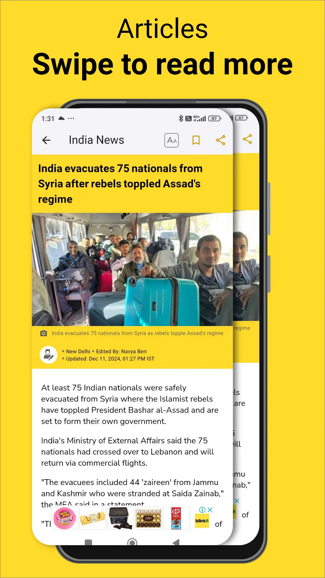 WION: Breaking US & WORLD NEWS | Indus Appstore | Screenshot