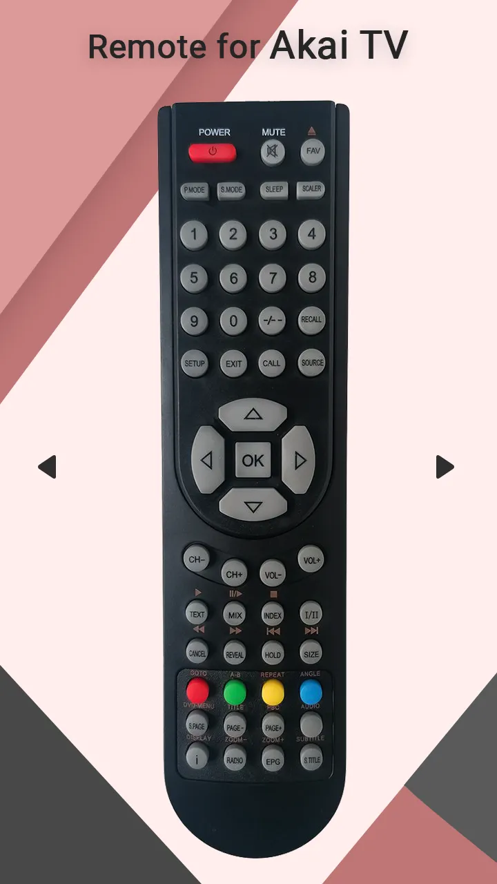 Remote for Akai TV | Indus Appstore | Screenshot