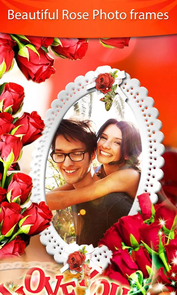 Rose Photo Frames HD | Indus Appstore | Screenshot