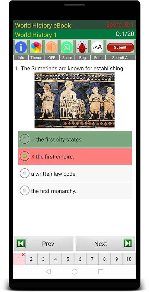 World History Events & Quiz | Indus Appstore | Screenshot