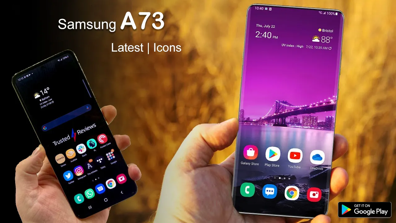 Samsung A73 Launcher Wallpaper | Indus Appstore | Screenshot