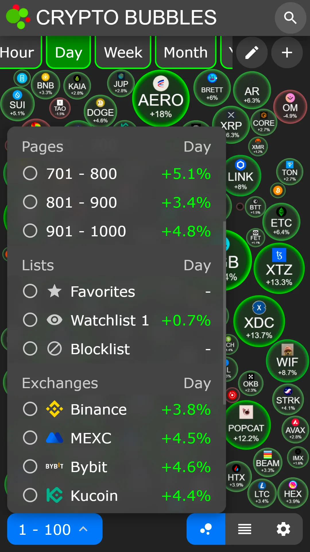 Crypto Bubbles | Indus Appstore | Screenshot