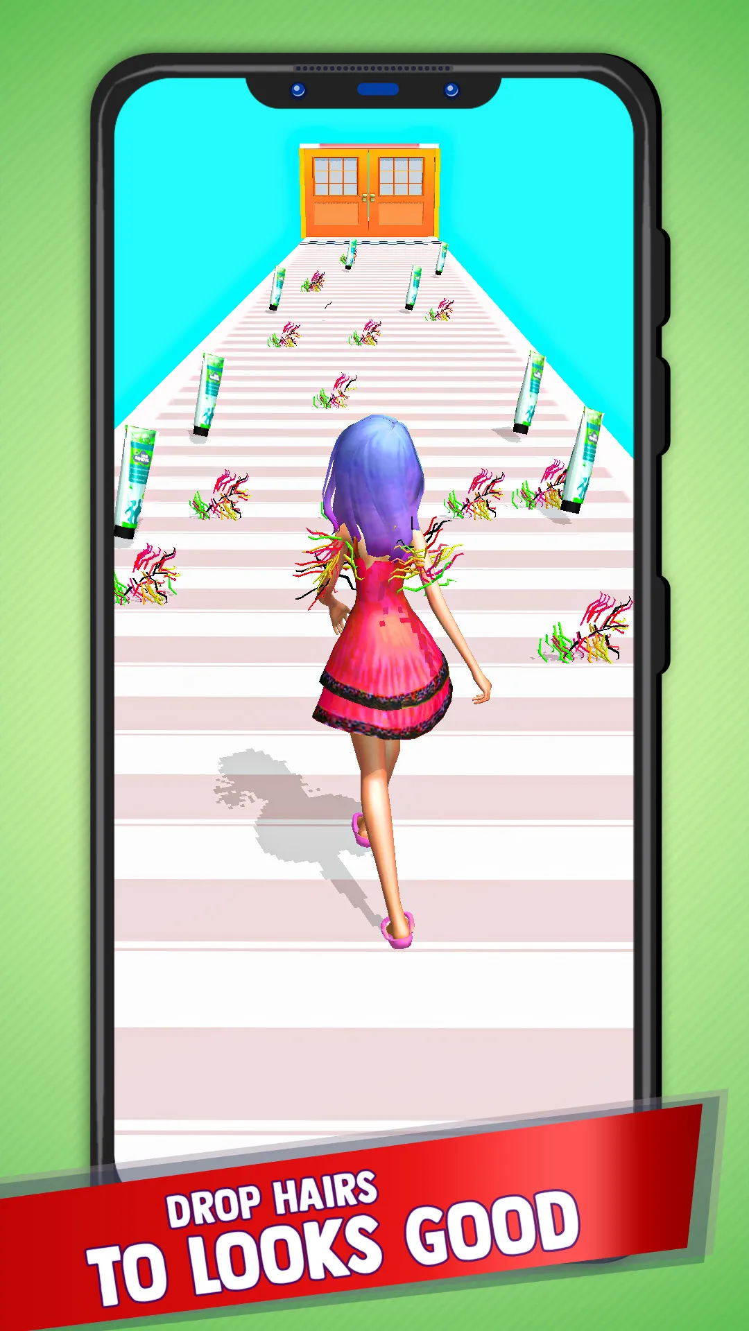 Hair Take Off Run Challenge 3D | Indus Appstore | Screenshot