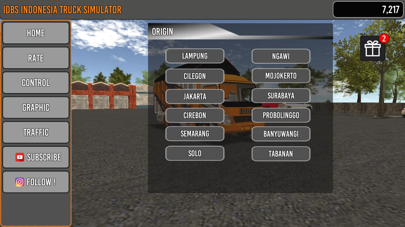 IDBS Indonesia Truck Simulator | Indus Appstore | Screenshot