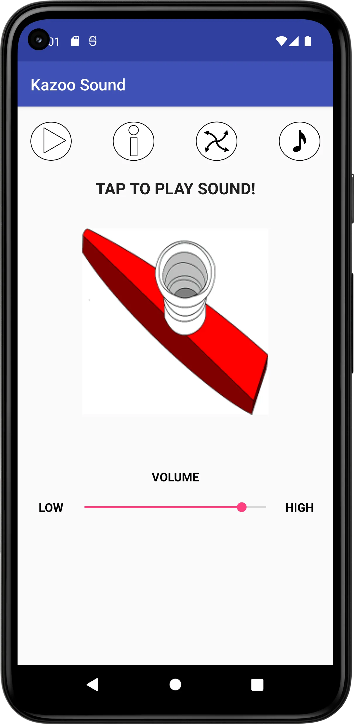 Kazoo Sound | Indus Appstore | Screenshot