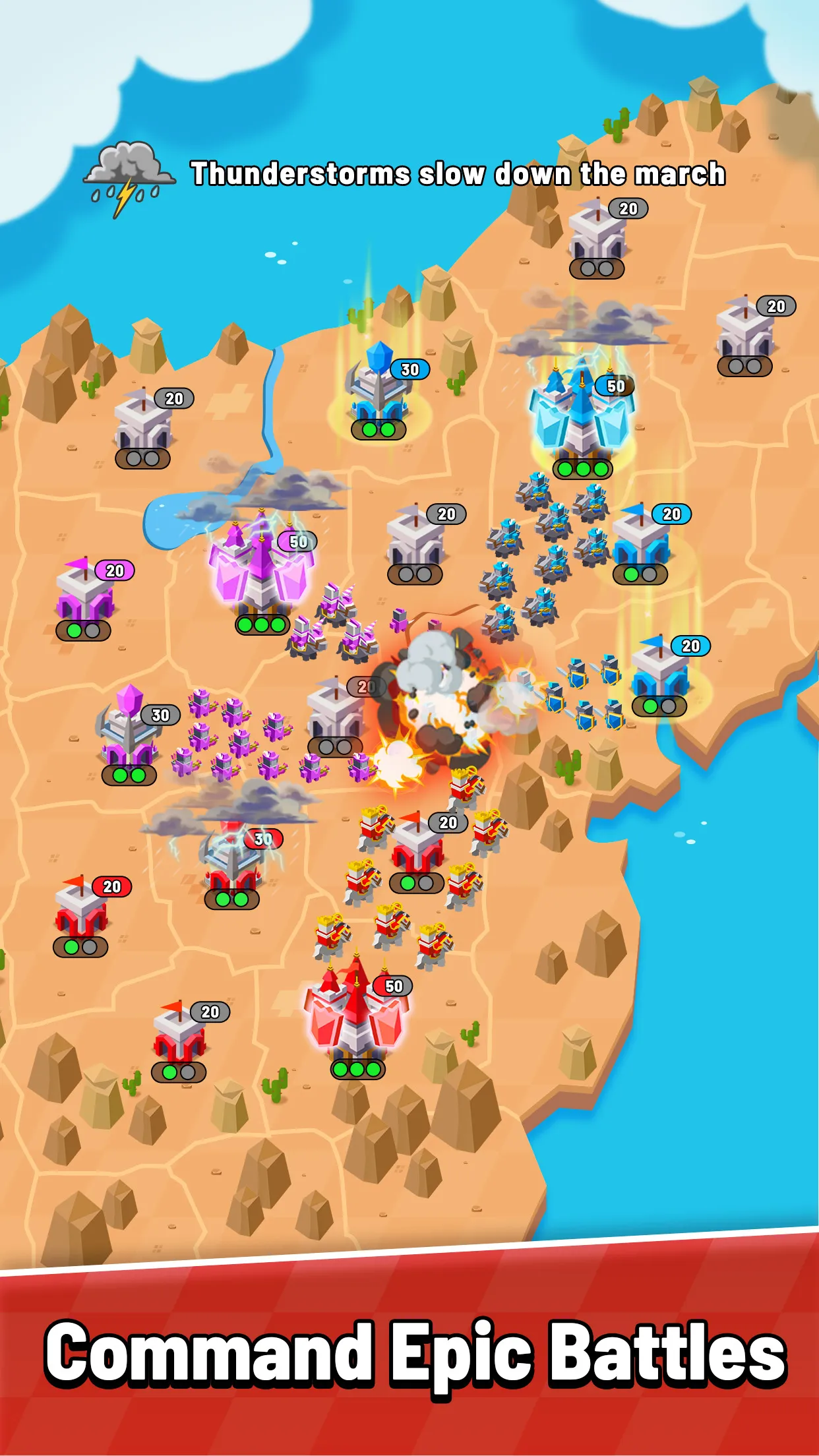 Tower War - Domain Clash | Indus Appstore | Screenshot