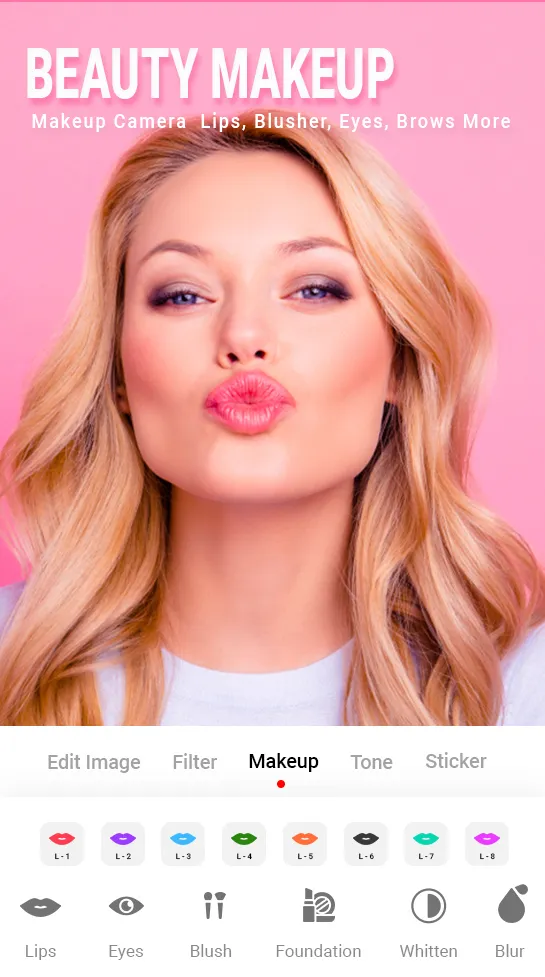 Beauty Plus Camera Face Makeup | Indus Appstore | Screenshot