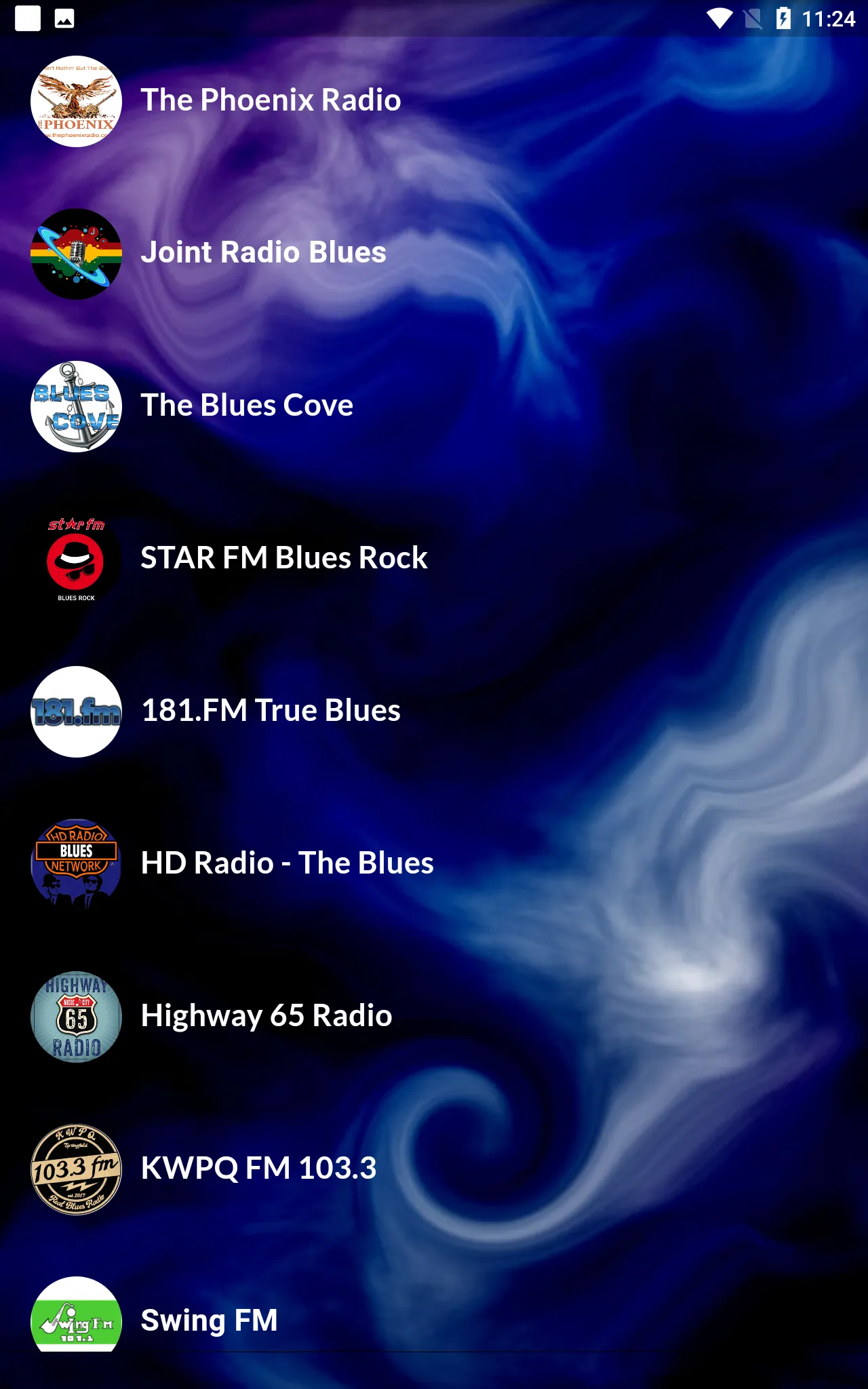 Blues Radios Live | Indus Appstore | Screenshot