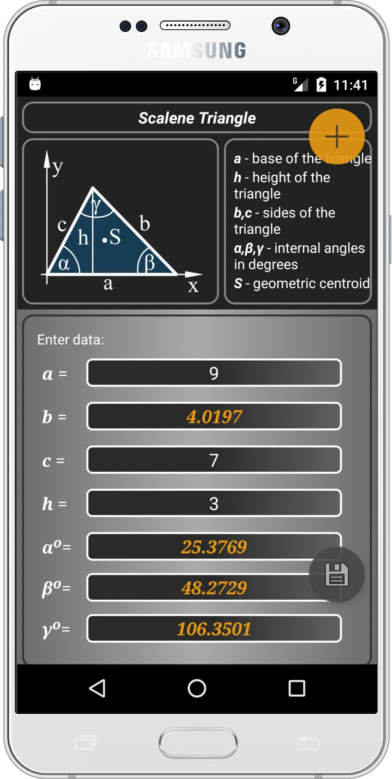 Geometryx: Geometry Calculator | Indus Appstore | Screenshot