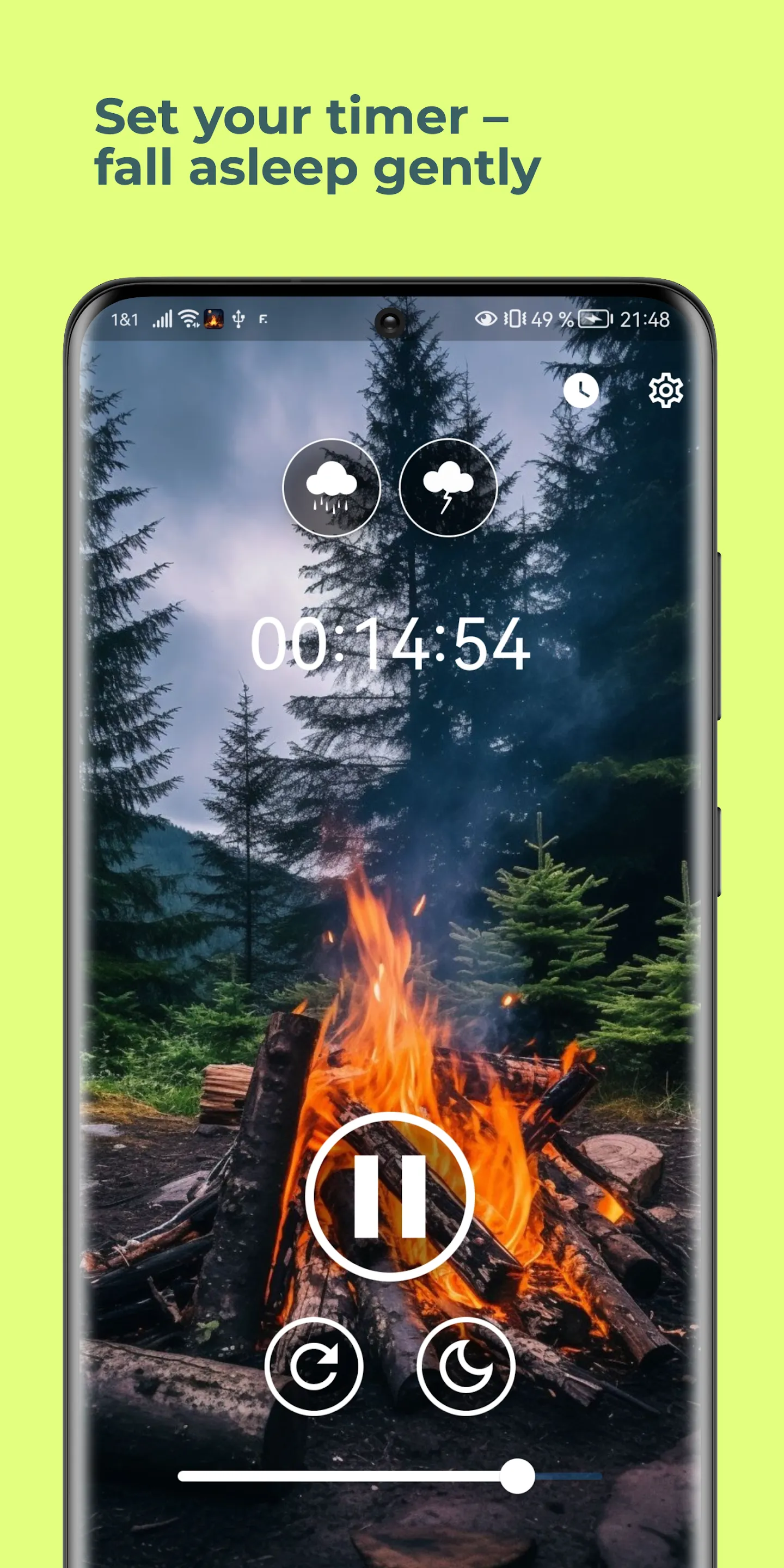 Campfire Ambience | Indus Appstore | Screenshot