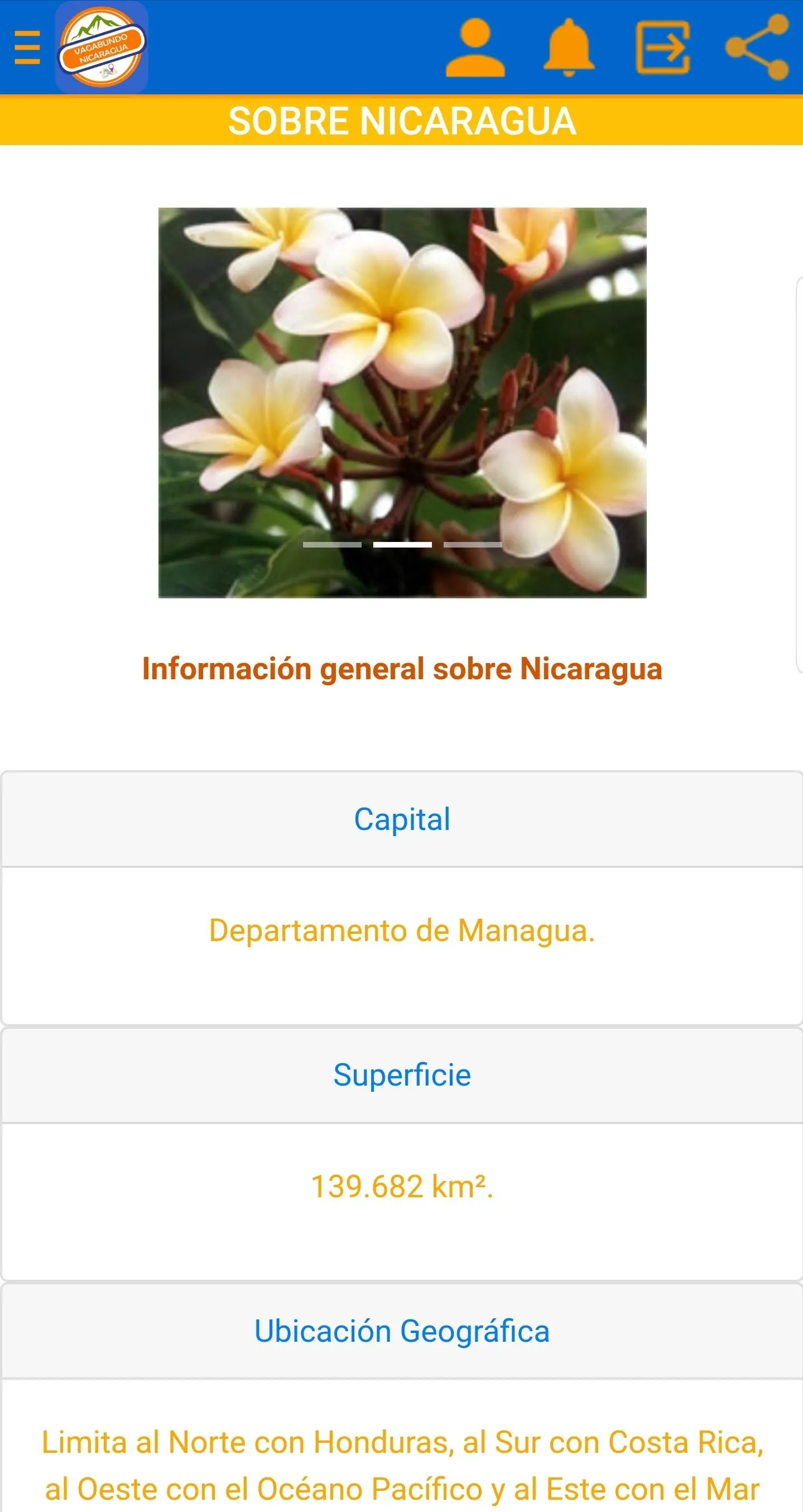 Vagabundo Nicaragua App | Indus Appstore | Screenshot