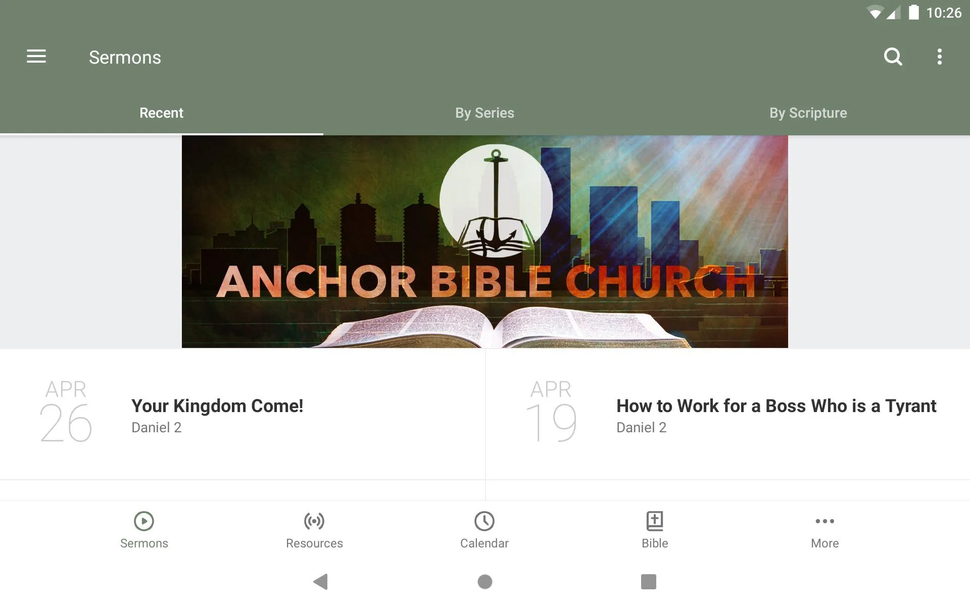 Anchor Bible Church | Indus Appstore | Screenshot