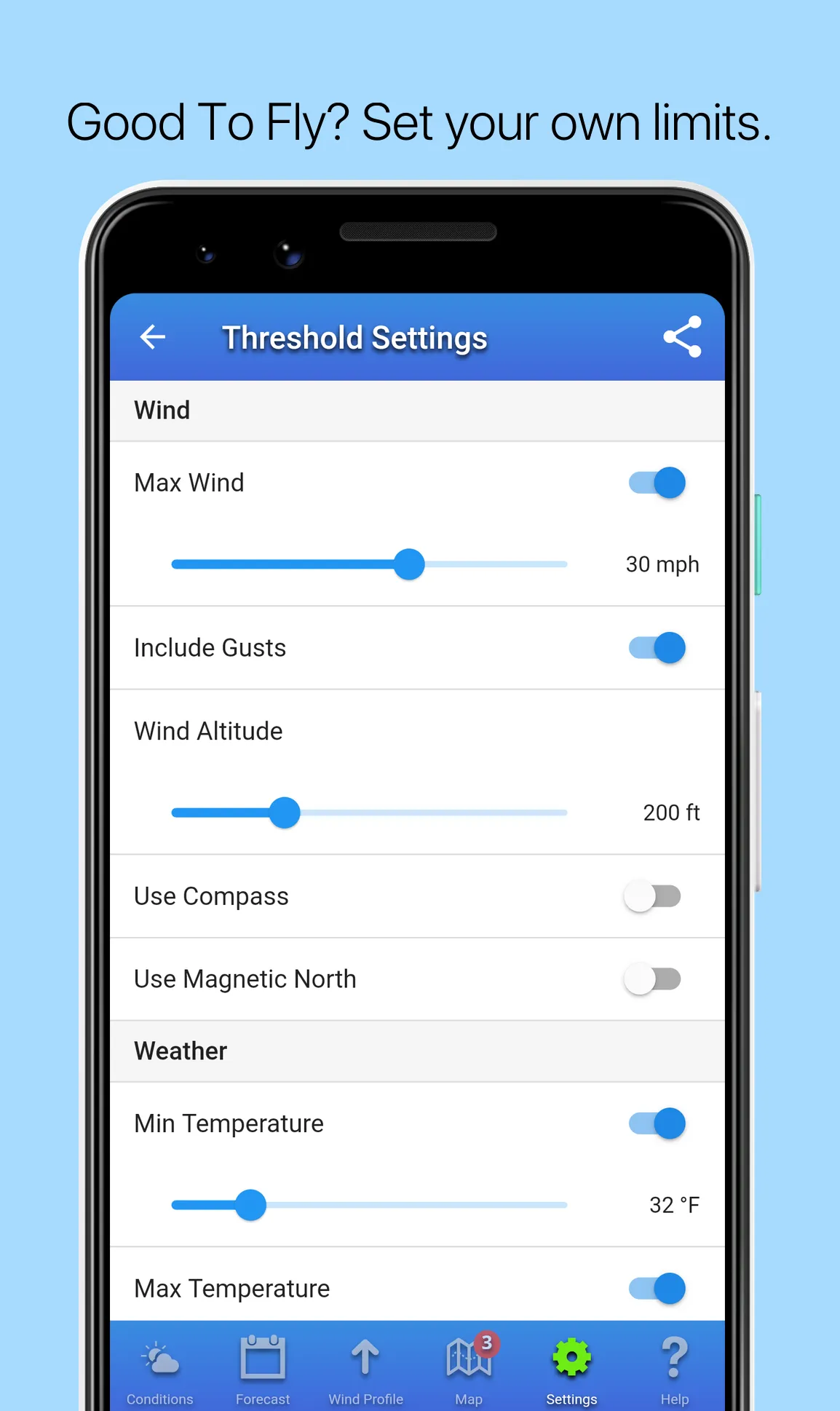 UAV Forecast for Drone Pilots | Indus Appstore | Screenshot