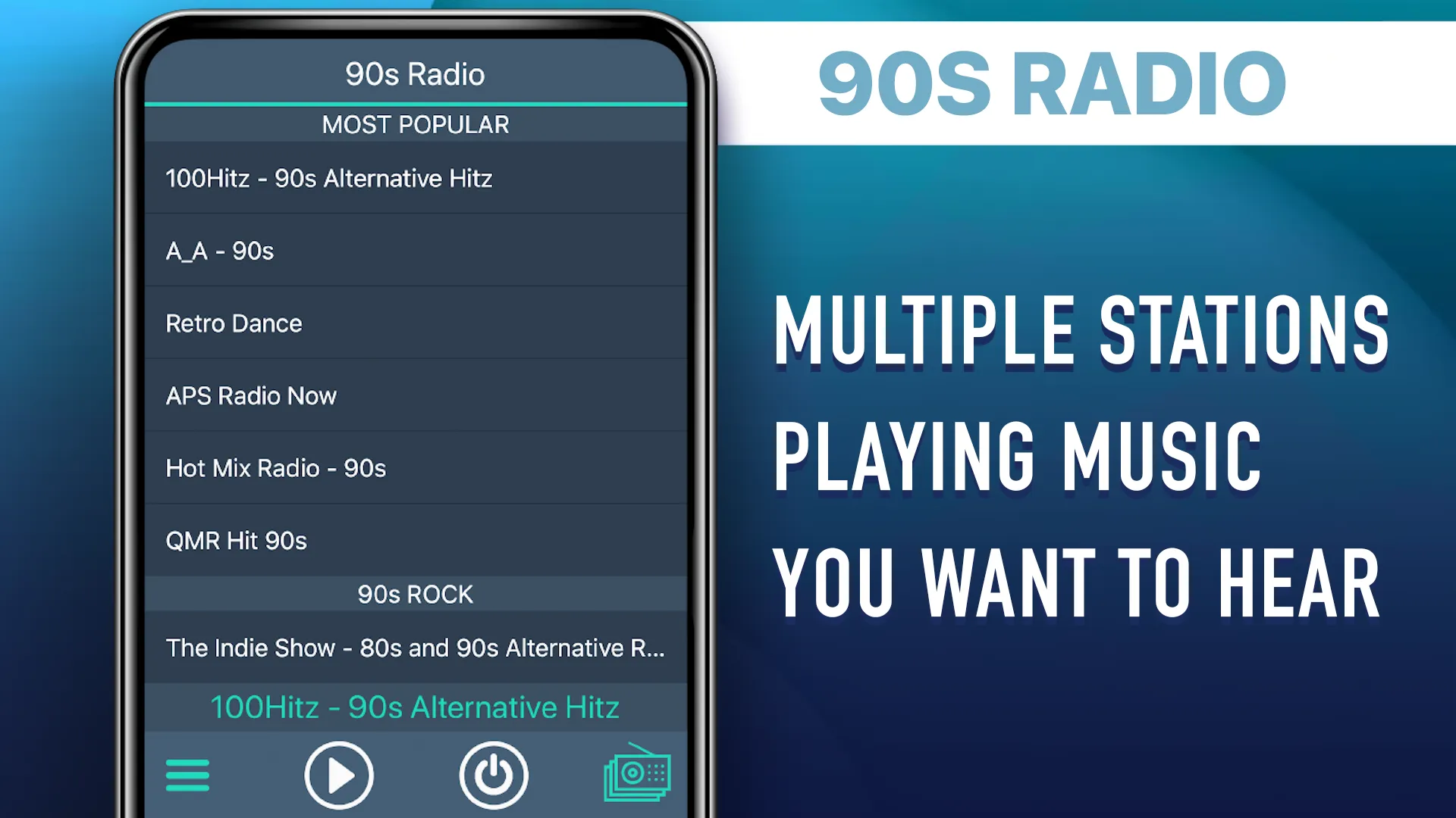 90s Radio Favorites | Indus Appstore | Screenshot