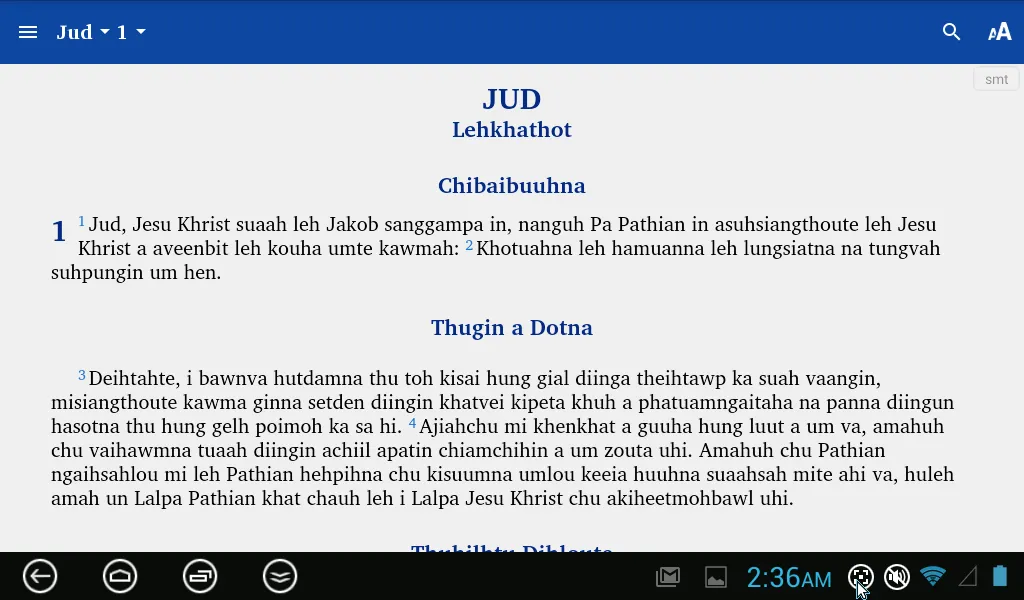 Zokam Standard Version Bible | Indus Appstore | Screenshot