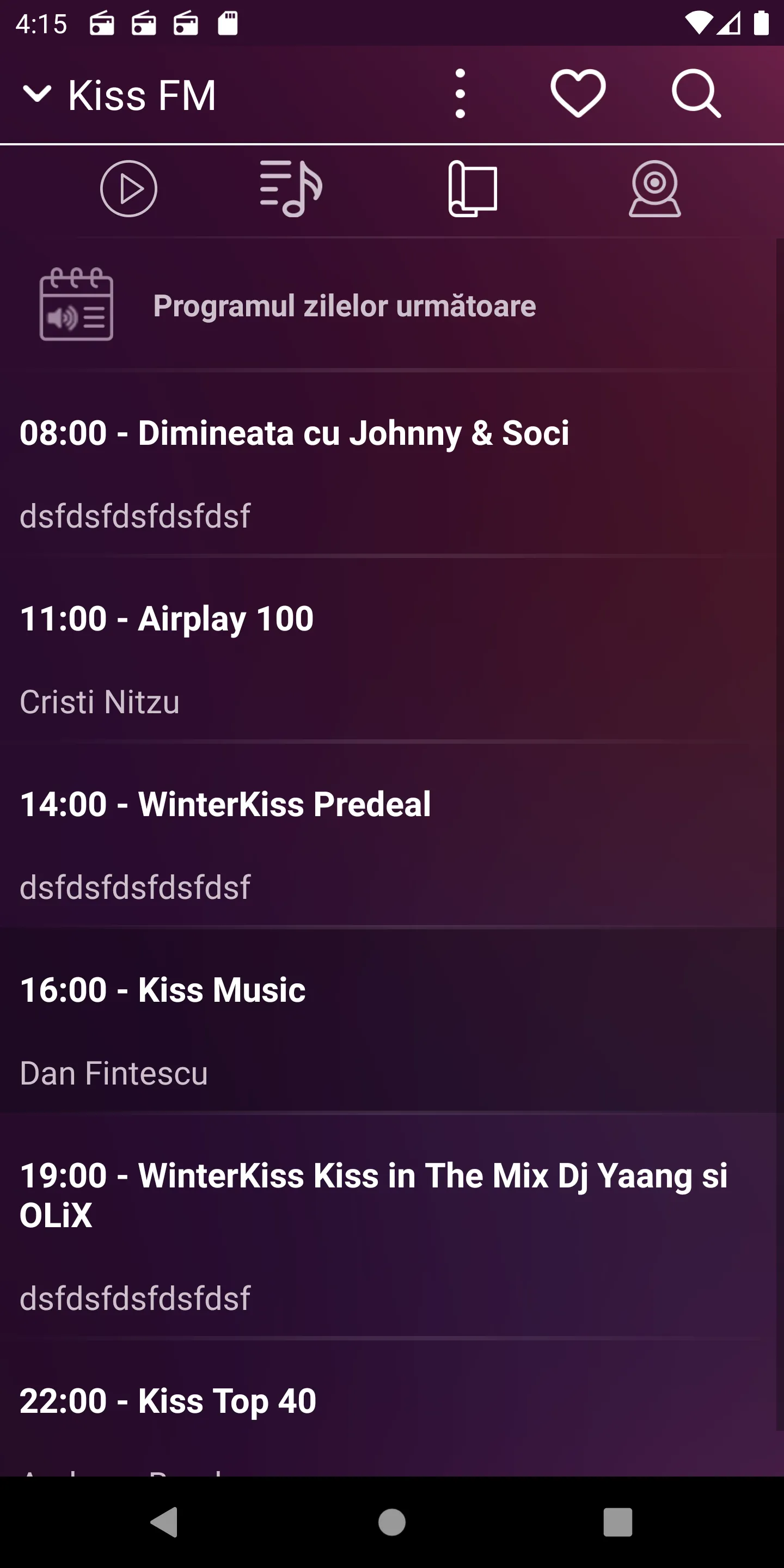 My Radio Online - RO - România | Indus Appstore | Screenshot