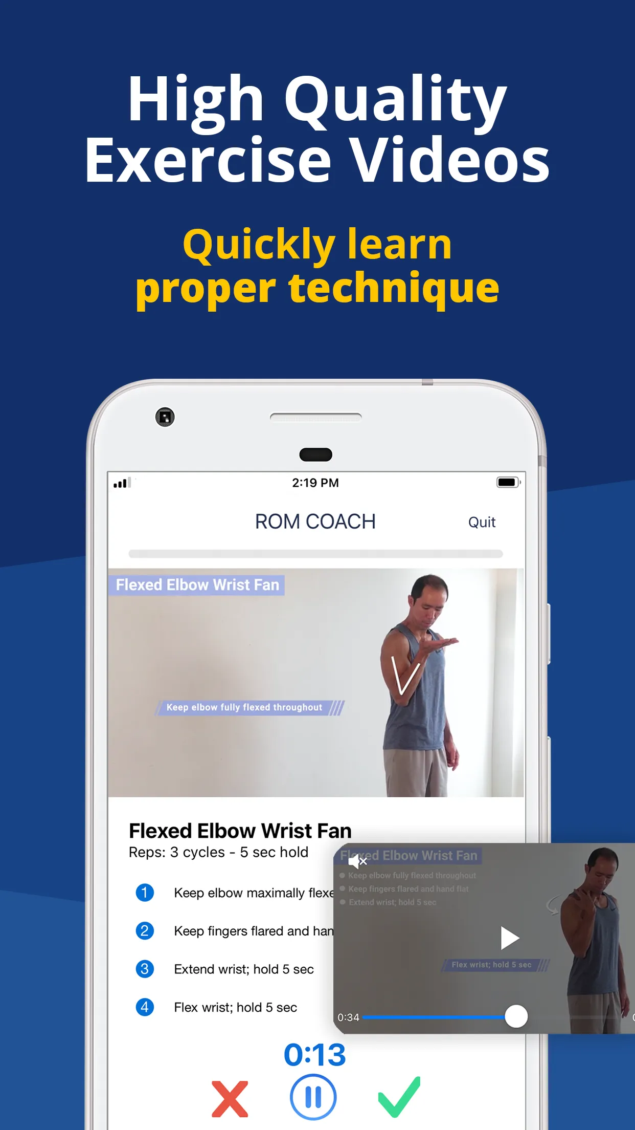 ROM Coach (Mobility Workouts) | Indus Appstore | Screenshot