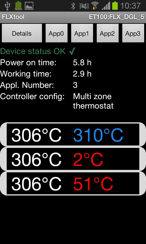 FLUXRON Systemkonfigurator | Indus Appstore | Screenshot