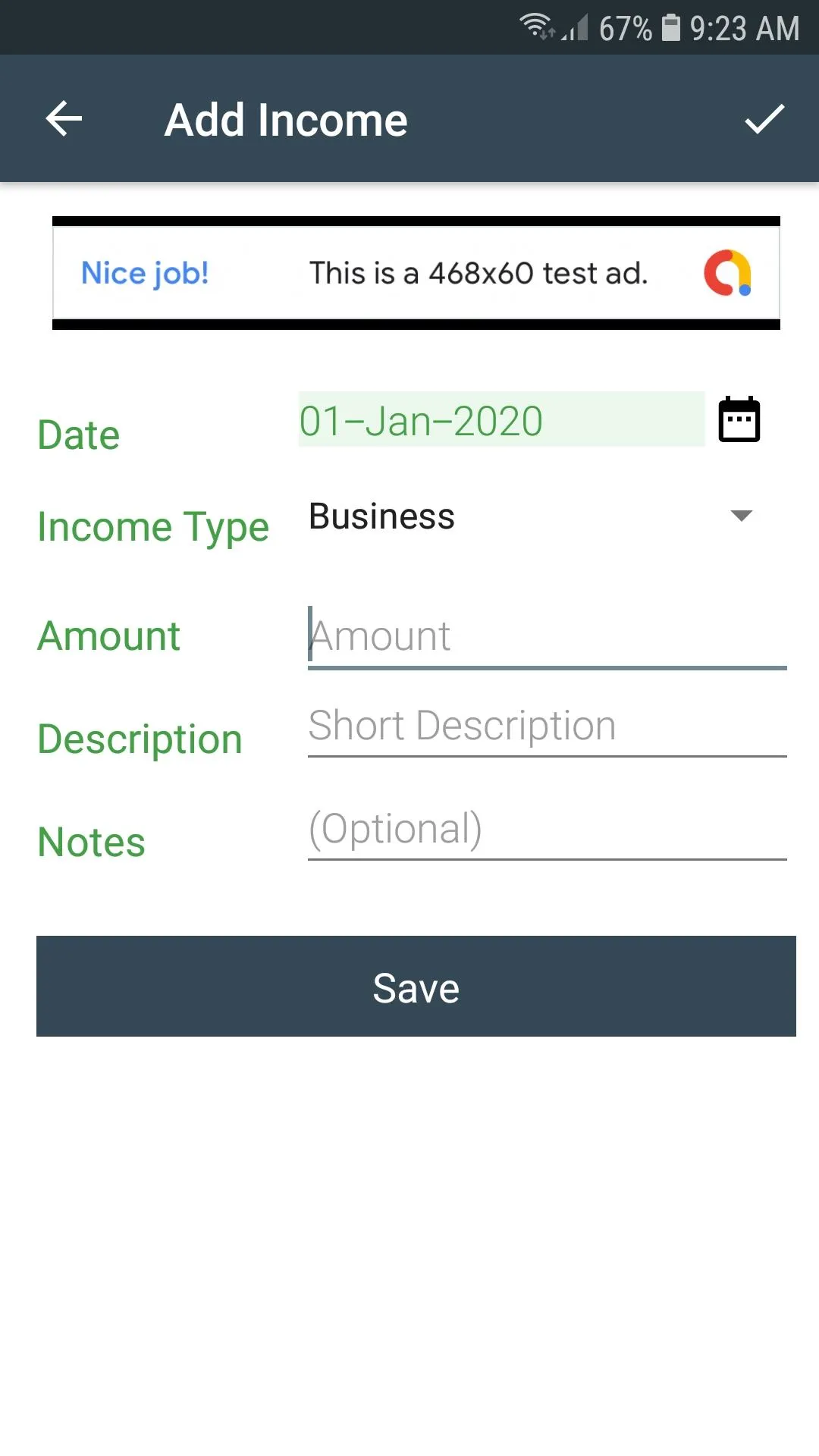 Daily Expense Manager | Indus Appstore | Screenshot