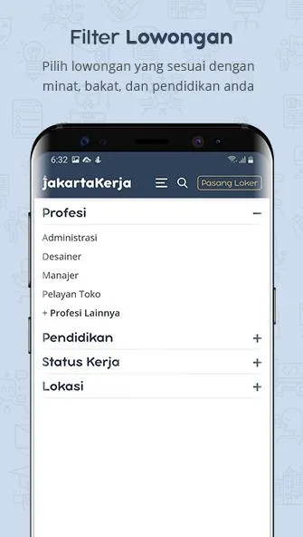 LOKER JAKARTA - Lowongan Kerja | Indus Appstore | Screenshot