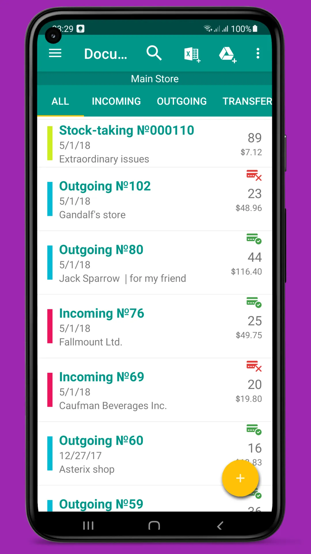 Stock and Inventory Simple | Indus Appstore | Screenshot