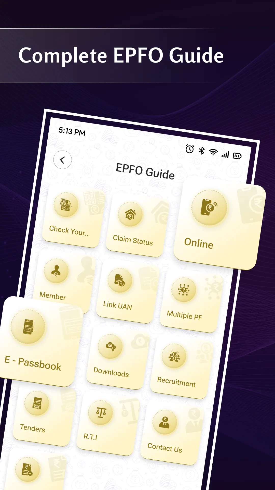 EPFO Balance & Passbook Guide | Indus Appstore | Screenshot