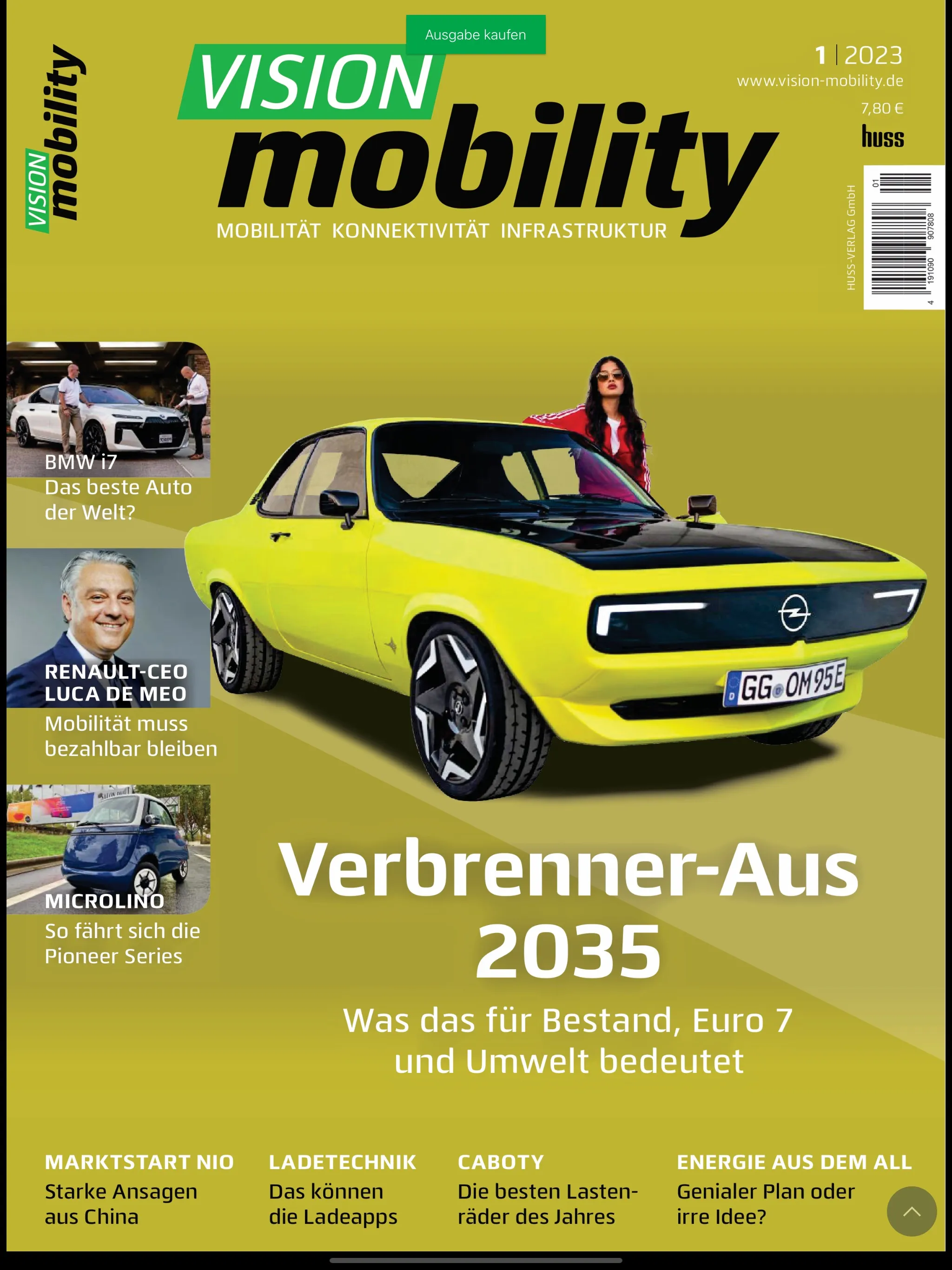 VISION mobility Magazin | Indus Appstore | Screenshot