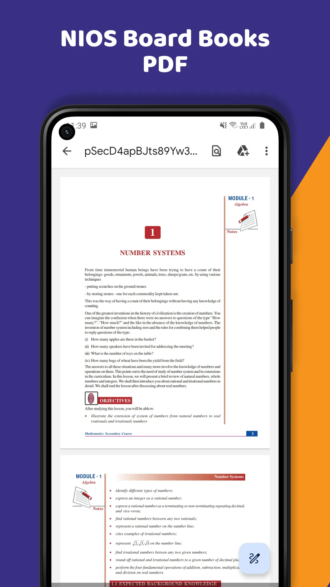 NIOS books app | Indus Appstore | Screenshot