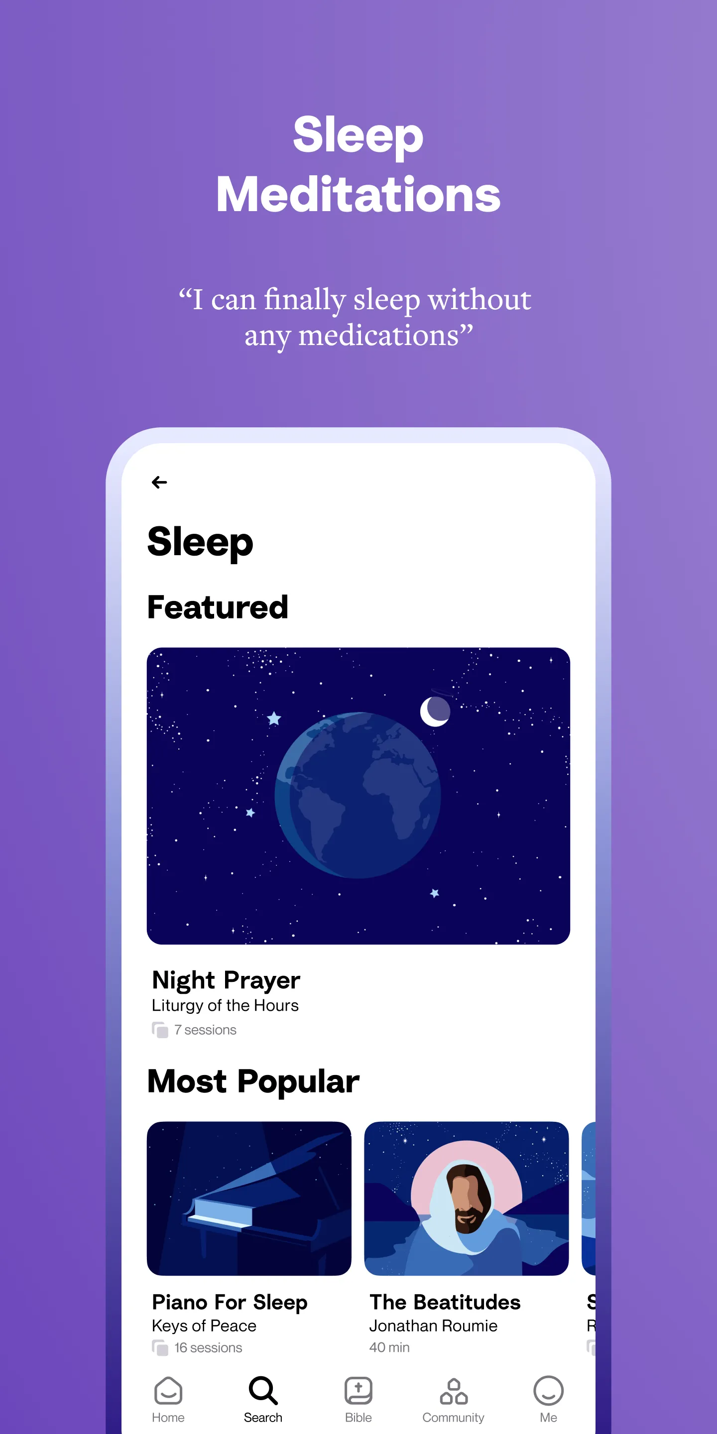 Hallow: Prayer & Meditation | Indus Appstore | Screenshot