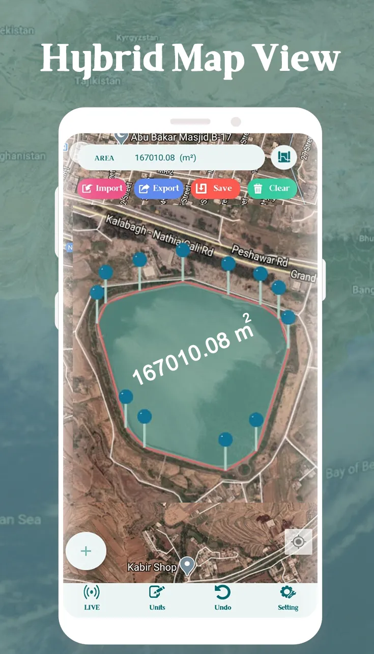 Area Calculator For Land | Indus Appstore | Screenshot