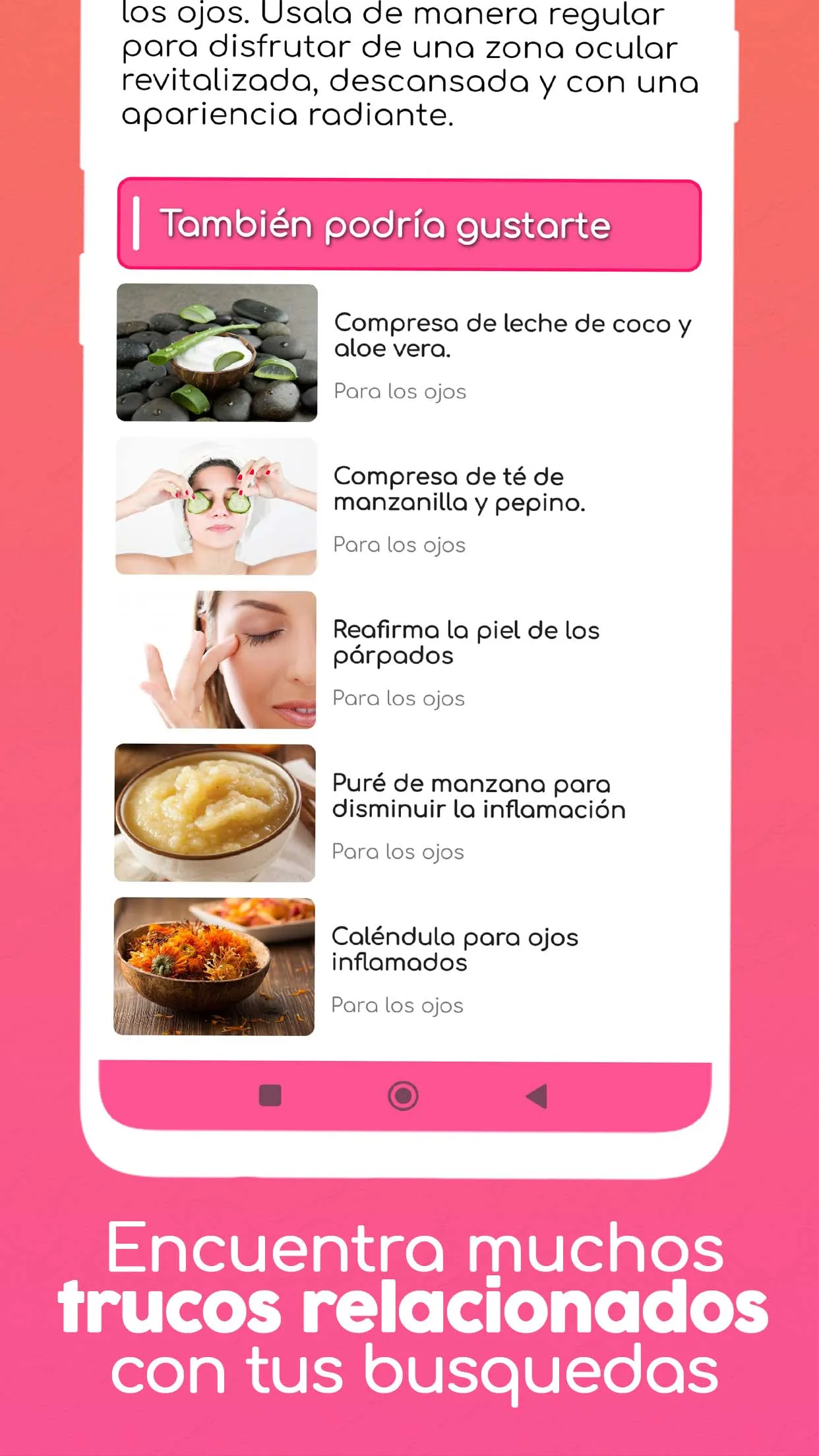 Trucos y Consejos de Belleza | Indus Appstore | Screenshot