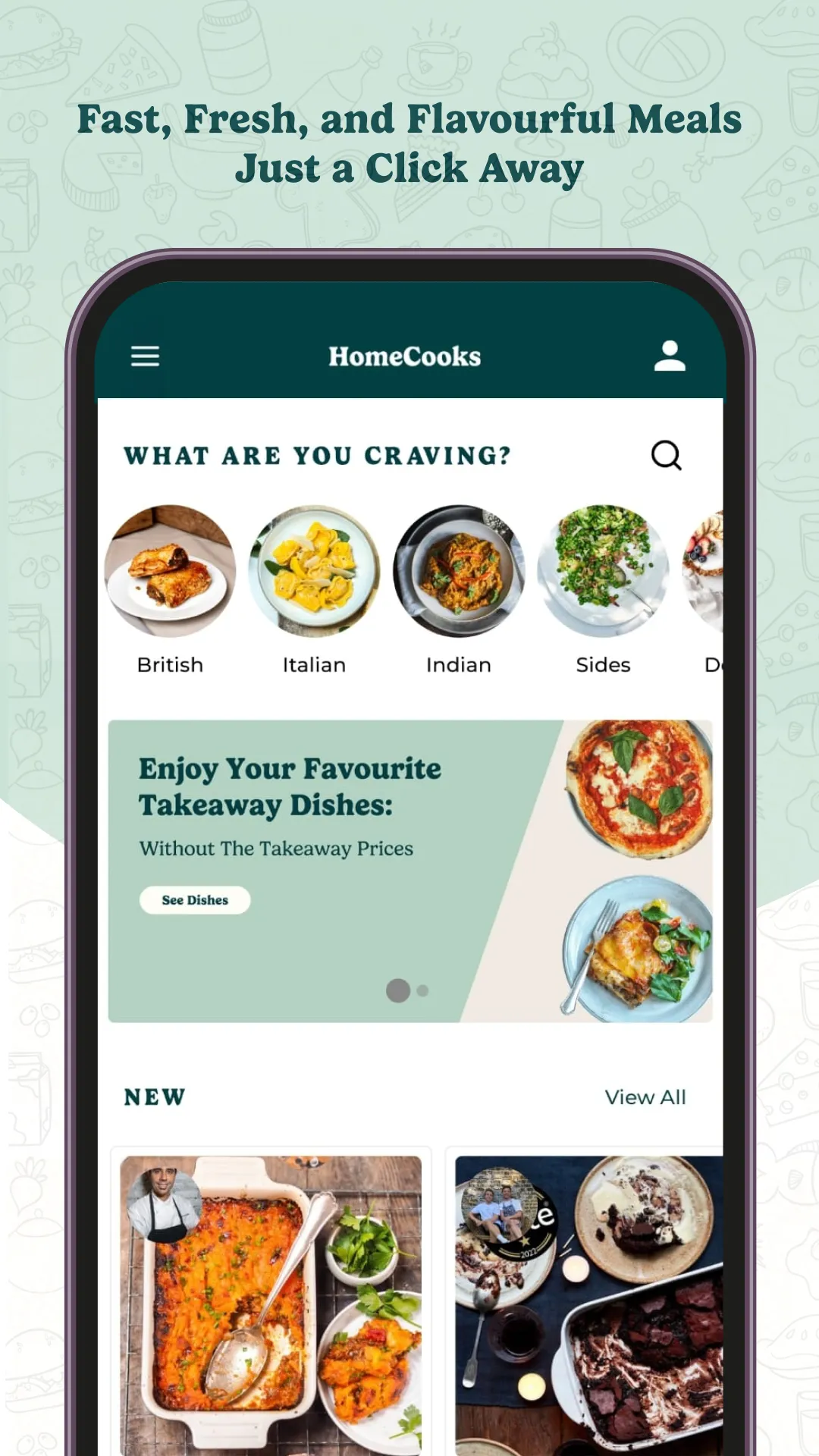 HomeCooks | Indus Appstore | Screenshot