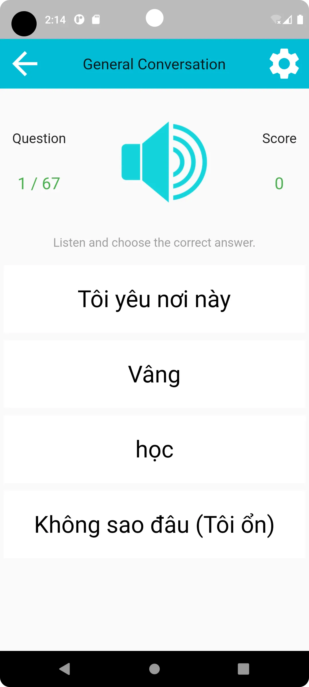 Speak Vietnamese Phrase, Vocab | Indus Appstore | Screenshot