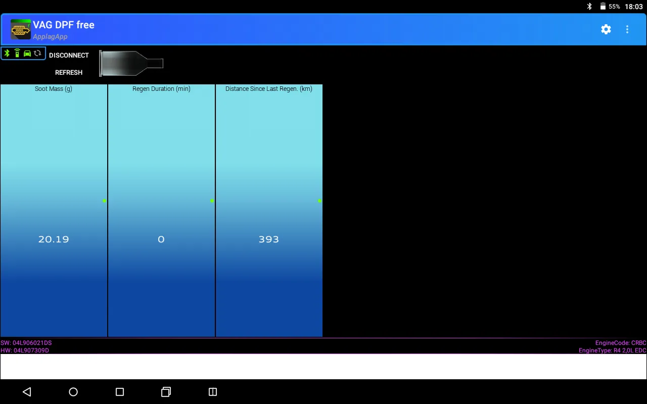 VAG DPF lite | Indus Appstore | Screenshot