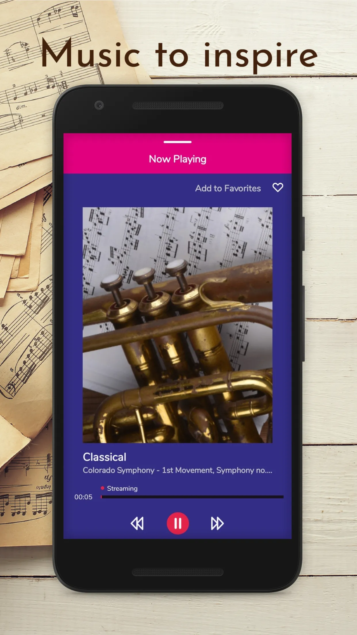 Classical Music Radio | Indus Appstore | Screenshot