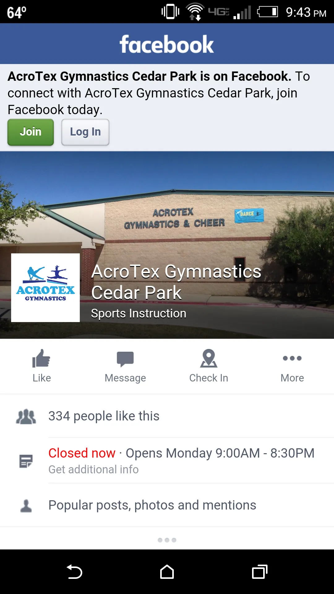 AcroTex Cedar Park | Indus Appstore | Screenshot