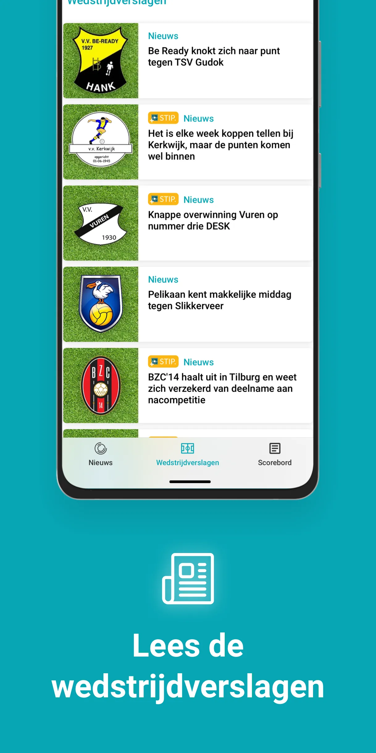 Regio-Voetbal | Indus Appstore | Screenshot