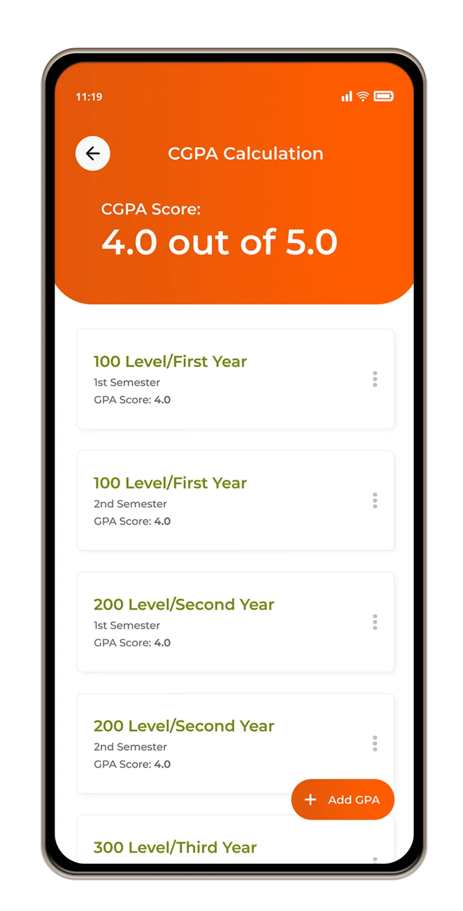 Clator | CGPA calculator | Indus Appstore | Screenshot