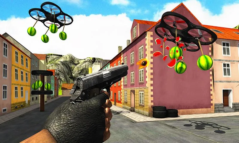 Watermelon shooting game 3D | Indus Appstore | Screenshot