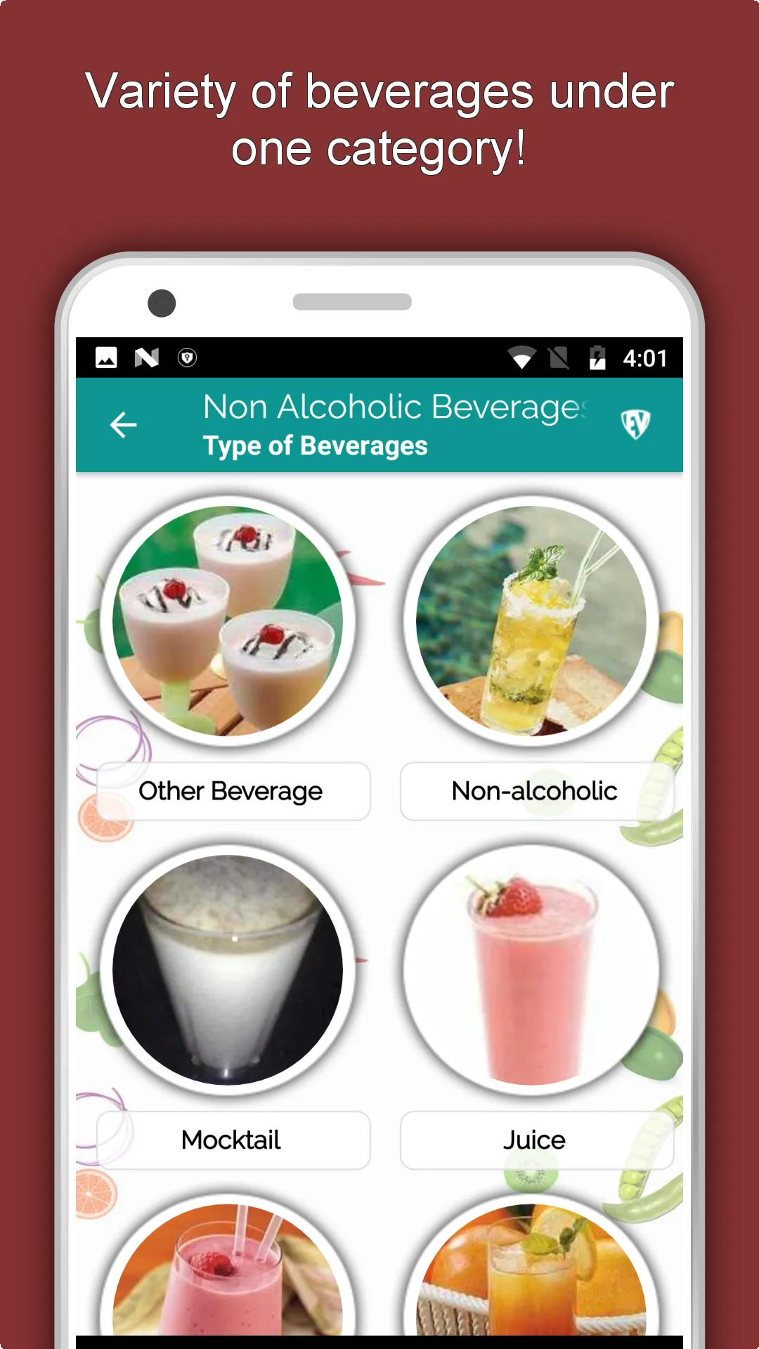 Mocktails, Smoothies, Juices | Indus Appstore | Screenshot