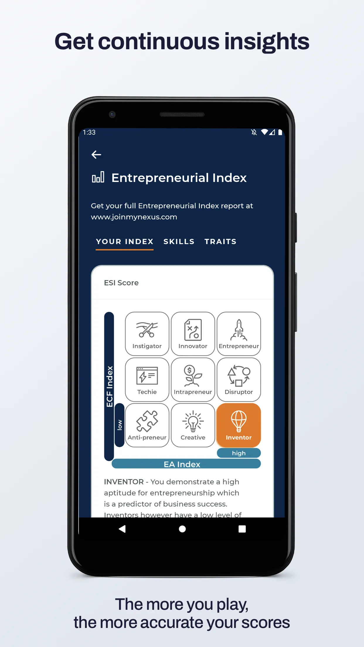 Entrepreneur Skills Index | Indus Appstore | Screenshot