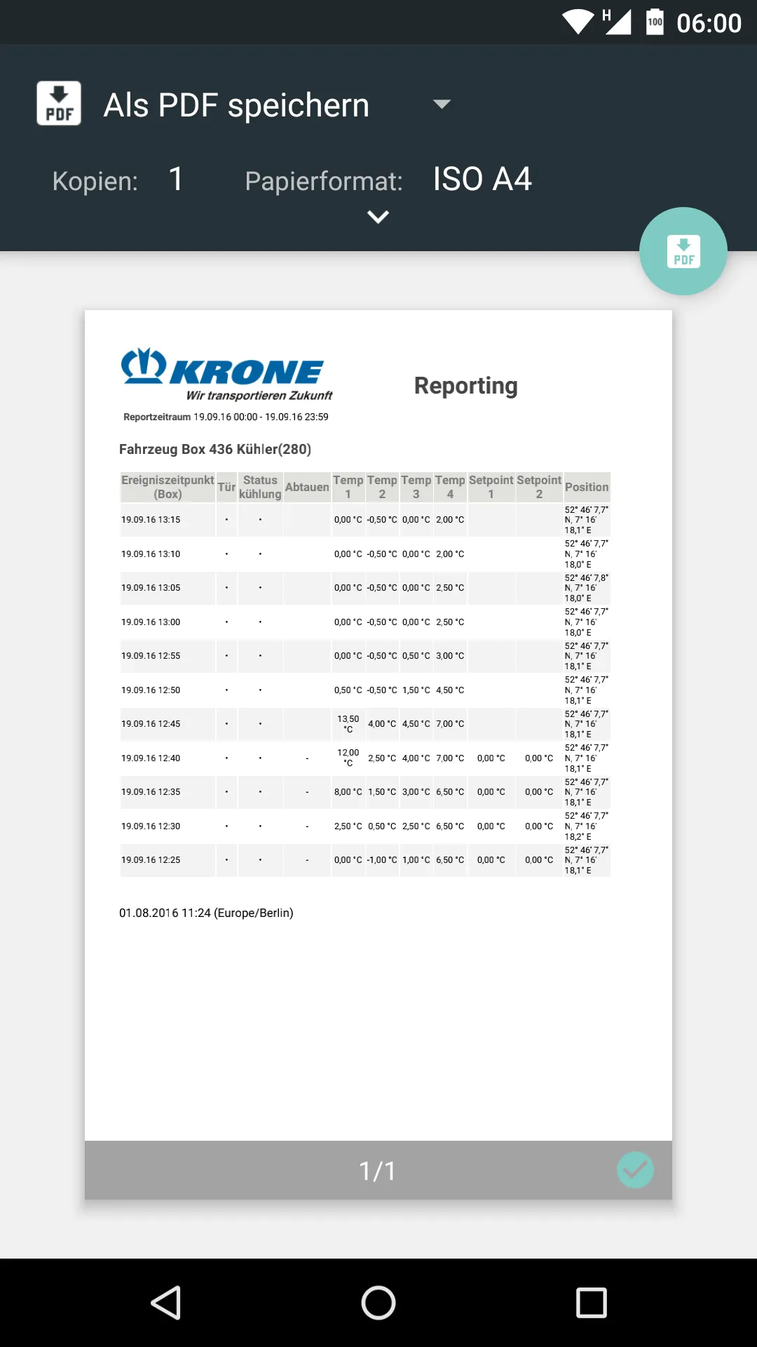 KRONE Telematics | Indus Appstore | Screenshot