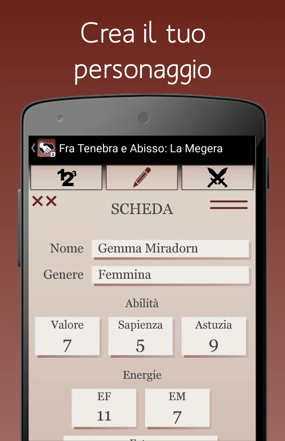 Fra Tenebra e Abisso: La Meger | Indus Appstore | Screenshot